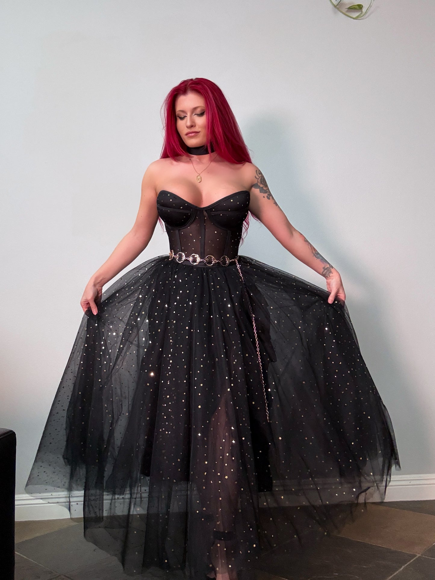 Starlight Tulle Gown